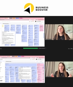Руководитель Департамента ‎маркетинга и продаж Business Booster показала резидентам, как выглядит оргструктура маркетинговой компании